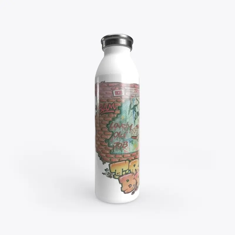 TRICKY BRICKY STAINLESS WATERBOTTLE