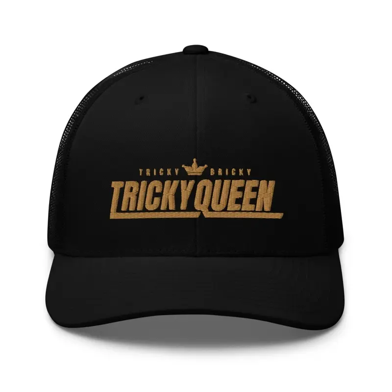 THE OFFICIAL TRICKY QUEEN TRUCKER CAP